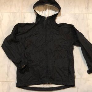 MCKINLEY youth black rain jacket / windbreaker. EUC!